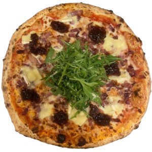 Bacon & Brie Florios Pizza Co - Wood Fired Pizza In A Van The Whistle Stop Liss Hampshire Petersfield Greatham Durford Wood Hill Brow Rake Hawkley Liphook
